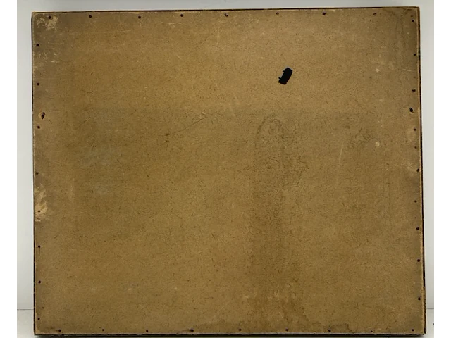 Een klassieke ingelijste reproductie/fotogravure naar het beroemde schilderij van jozef israã«ls, met de titel "de eerste pijp / his first pipe - afbeelding 5 van  9
