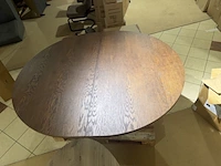 Eet tafel ovaal bruin - afbeelding 4 van  5
