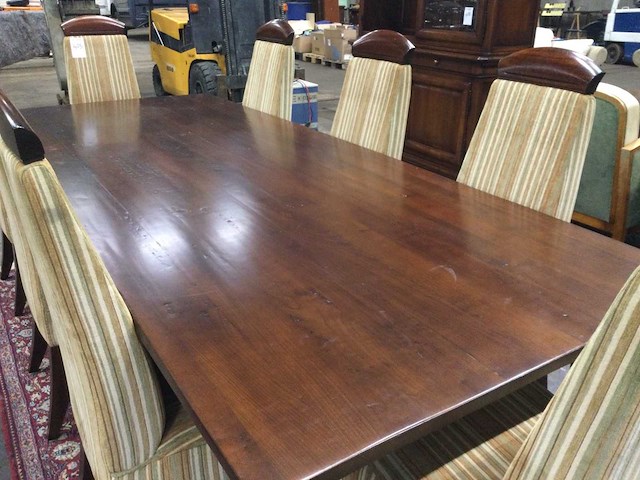 Eethoek met 8 stoelen - afbeelding 4 van  4