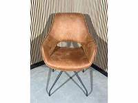 Eetkamer stoel bruin - afbeelding 2 van  4