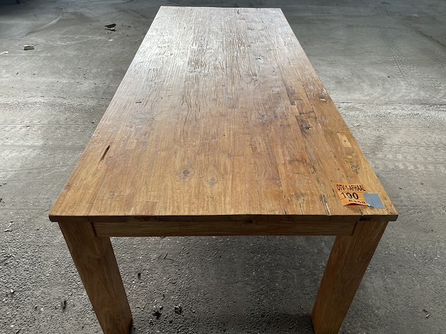 Eetkamer tafel, 2500x1040x790mm - afbeelding 1 van  3