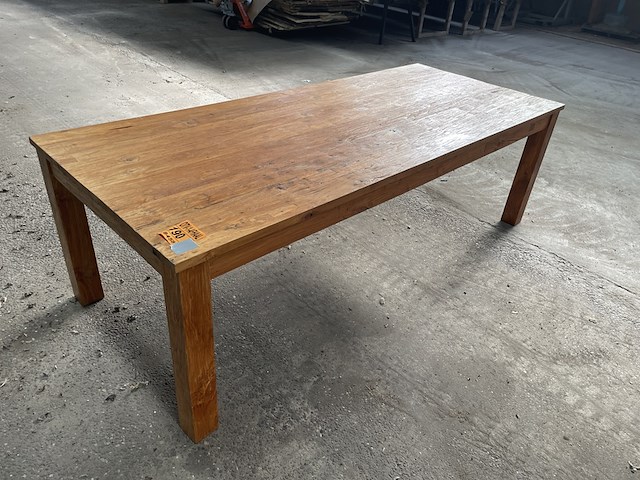 Eetkamer tafel, 2500x1040x790mm - afbeelding 2 van  3