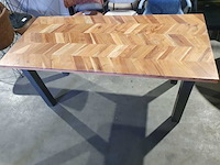Eetkamer tafel, visgraad, 2025 - afbeelding 5 van  5