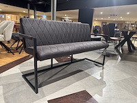 Eetkamerbank, label51, antraciet - afbeelding 1 van  6