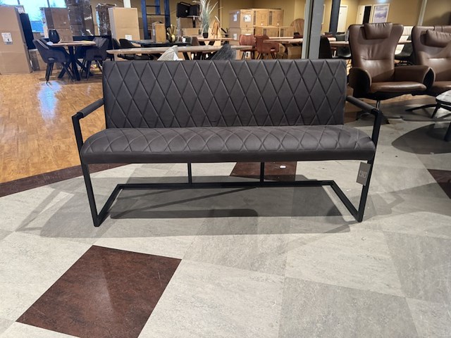 Eetkamerbank, label51, antraciet - afbeelding 2 van  6