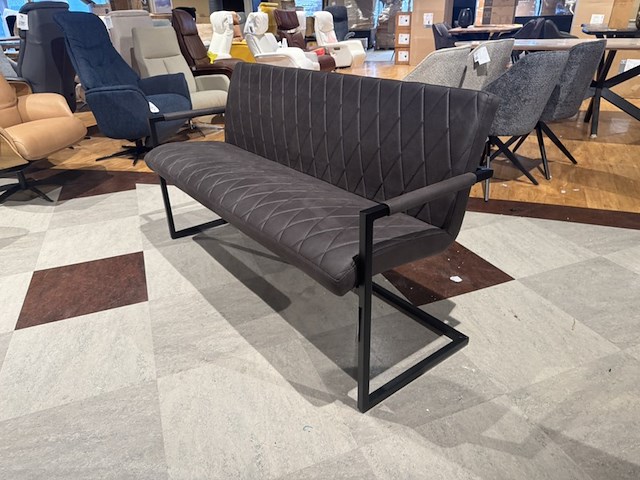 Eetkamerbank, label51, antraciet - afbeelding 3 van  6