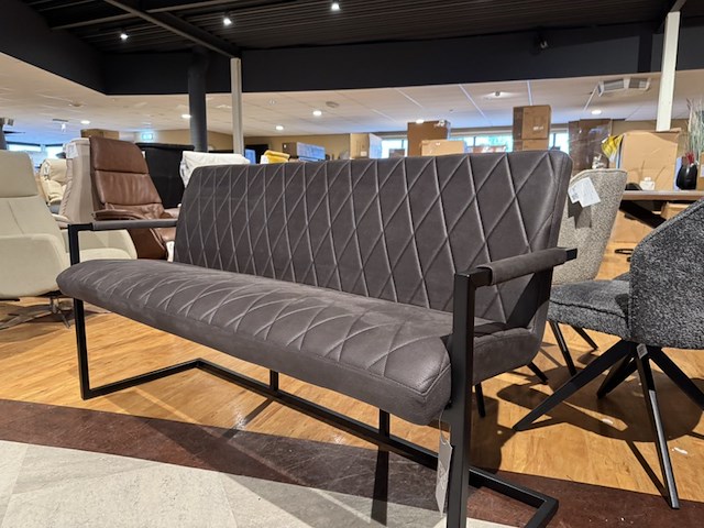 Eetkamerbank, label51, denmark, antraciet - afbeelding 2 van  6