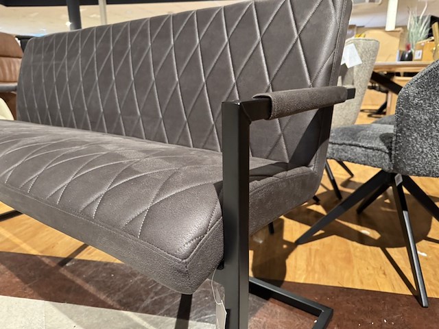 Eetkamerbank, label51, denmark, antraciet - afbeelding 4 van  6