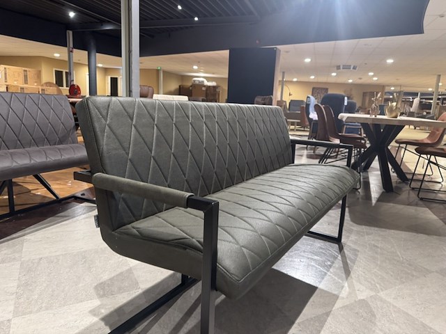 Eetkamerbank, label51, denmark, army - afbeelding 3 van  6