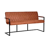 Eetkamerbank, label51, denmark, cognac - afbeelding 1 van  6