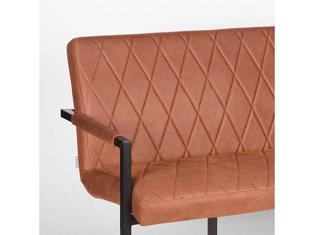 Eetkamerbank, label51, denmark, cognac - afbeelding 5 van  6