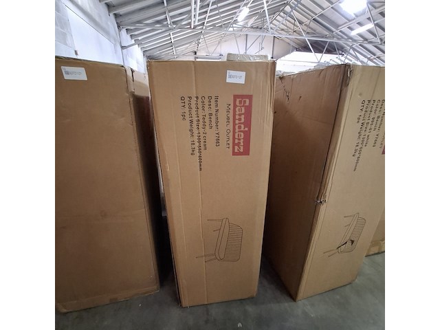 Eetkamerbankje 130 cm 2 persoons, cream, 2025 - afbeelding 2 van  2