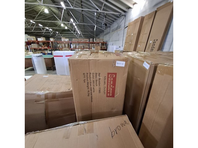 Eetkamerbankje 130 cm 2 persoons, white, 2025 - afbeelding 2 van  2