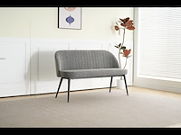 Eetkamerbankje 130 cm, grijs, 2025 - afbeelding 1 van  2