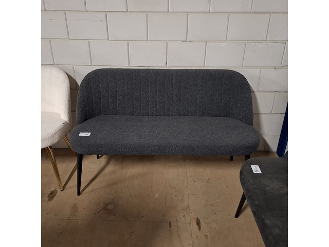 Eetkamerbankje antraciet - afbeelding 3 van  3