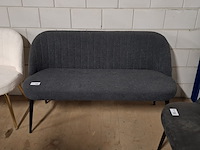 Eetkamerbankje antraciet - afbeelding 3 van  3