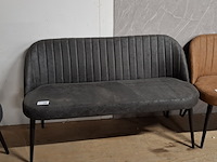 Eetkamerbankje antraciet - afbeelding 3 van  3