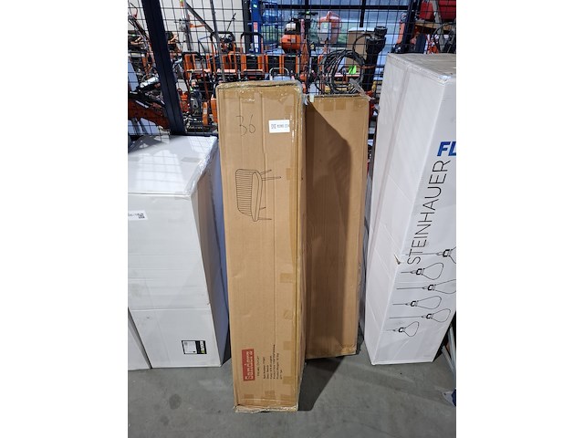 Eetkamerbankje hal bankje 130 cm 2 persoons, cognac, 2025 - afbeelding 2 van  2