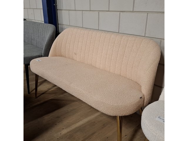 Eetkamerbankje roze - afbeelding 2 van  4