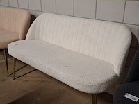 Eetkamerbankje wit - afbeelding 2 van  4