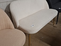 Eetkamerbankje wit - afbeelding 3 van  4