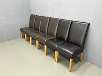 Eetkamerstoel - 51x46x103 cm (6x) - afbeelding 1 van  6