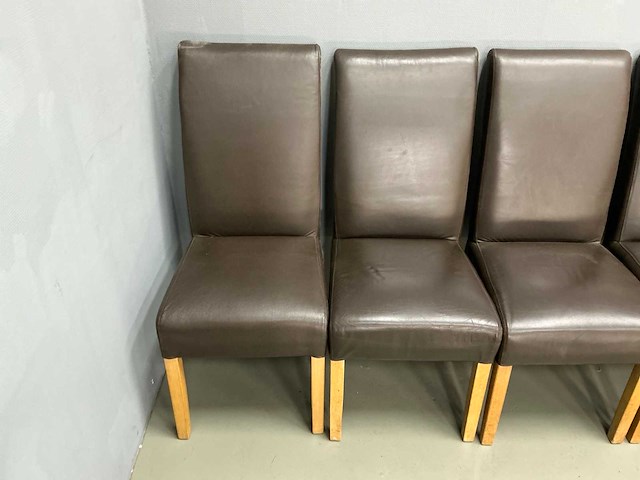 Eetkamerstoel - 51x46x103 cm (6x) - afbeelding 3 van  6