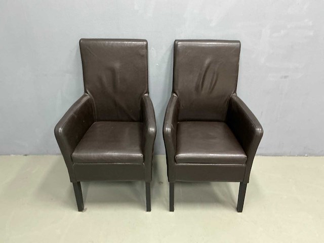 Eetkamerstoel - 52x57x102 cm (2x) - afbeelding 2 van  9