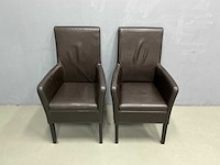 Eetkamerstoel - 52x57x102 cm (2x) - afbeelding 2 van  9