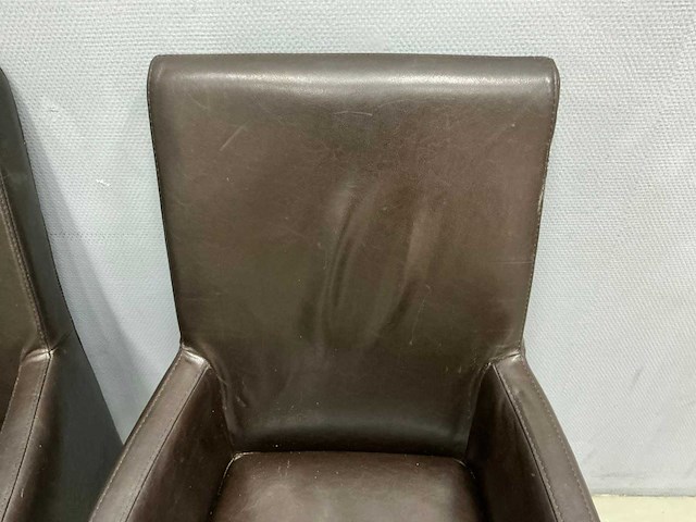 Eetkamerstoel - 52x57x102 cm (2x) - afbeelding 7 van  9