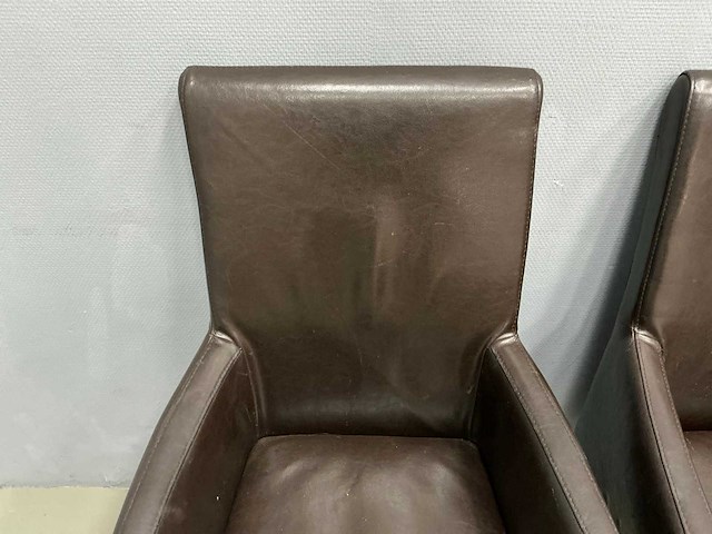 Eetkamerstoel - 52x57x102 cm (2x) - afbeelding 8 van  9