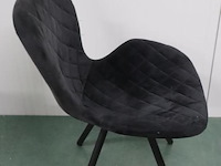 Eetkamerstoel - gestoffeerd - 6 stuks - afbeelding 3 van  7