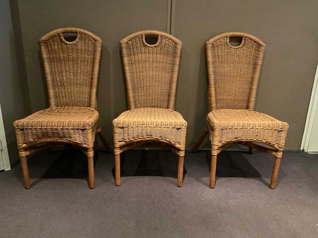 Eetkamerstoel (3x) - afbeelding 1 van  3