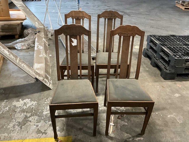 Eetkamerstoel (4x) - afbeelding 1 van  4