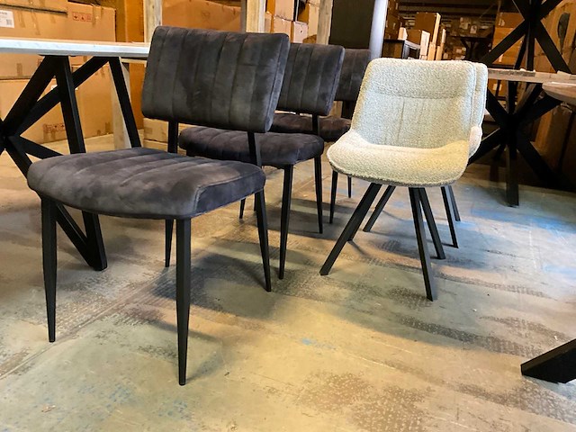 Eetkamerstoel (5x) - afbeelding 3 van  10