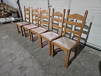 Eetkamerstoel (5x) - afbeelding 1 van  3