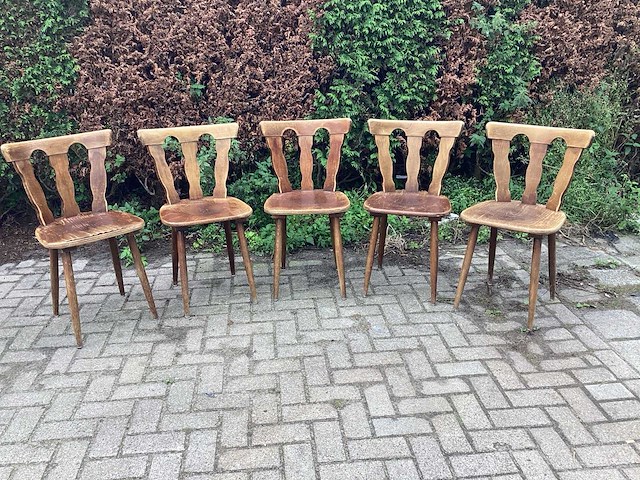 Eetkamerstoel (5x) - afbeelding 1 van  5