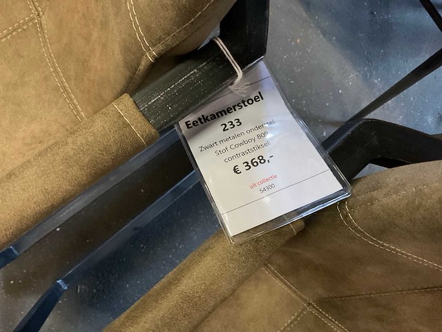 Eetkamerstoel (6x) - afbeelding 4 van  5