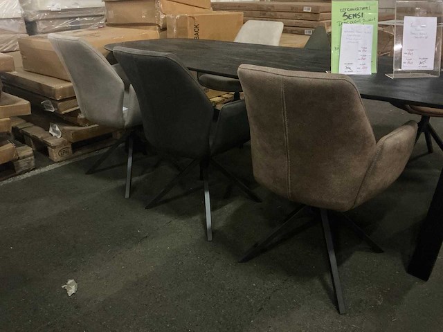 Eetkamerstoel (6x) - afbeelding 3 van  5