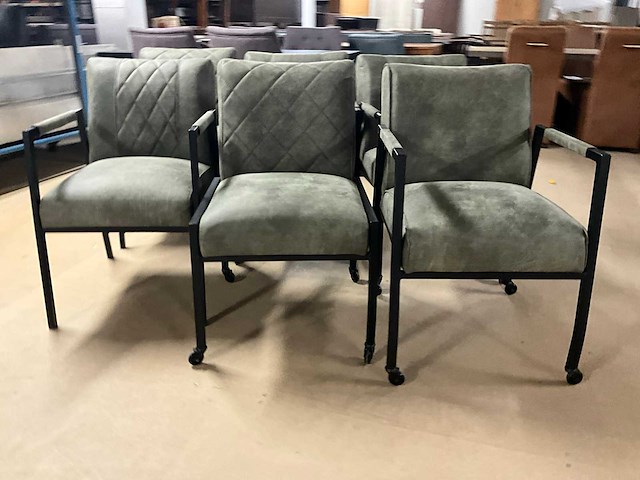 Eetkamerstoel (6x) - afbeelding 6 van  11