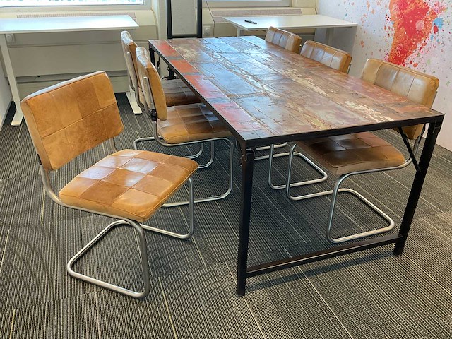 Eetkamerstoel (6x) - afbeelding 1 van  13