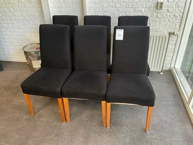 Eetkamerstoel (6x) - afbeelding 1 van  2
