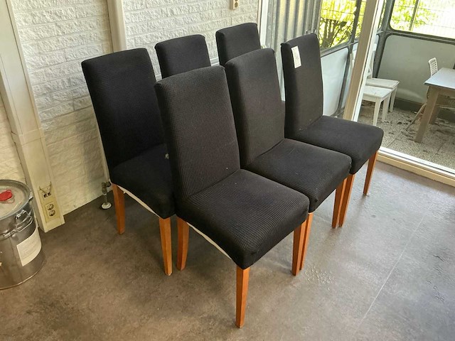 Eetkamerstoel (6x) - afbeelding 2 van  2