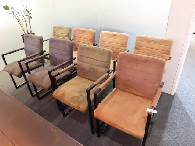 Eetkamerstoel (8x) - afbeelding 1 van  2