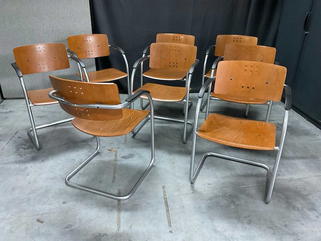 Eetkamerstoel (8x) - afbeelding 1 van  12