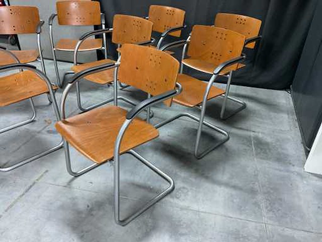 Eetkamerstoel (8x) - afbeelding 8 van  12