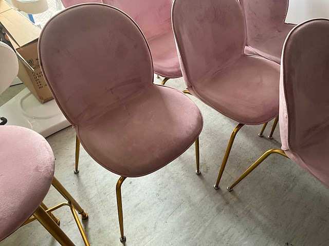 Eetkamerstoel (9x) - afbeelding 3 van  4