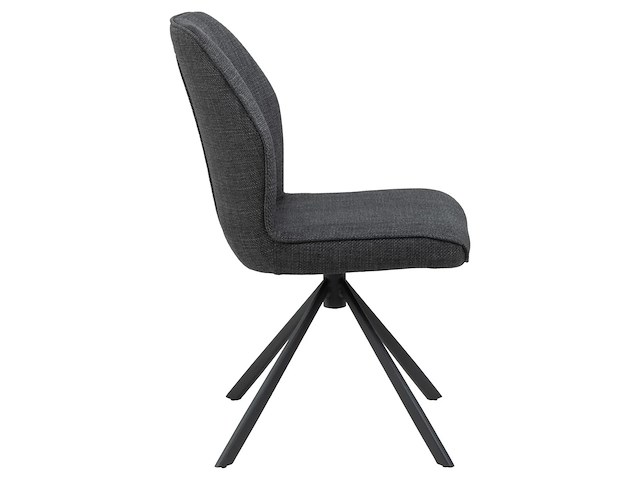 Eetkamerstoel, actona, aura dining chair, seat anthracite monza 130 - afbeelding 1 van  5
