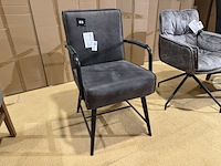 Eetkamerstoel, antraciet - afbeelding 1 van  3