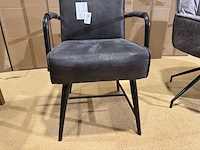 Eetkamerstoel, antraciet - afbeelding 3 van  3